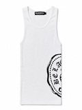 Crest Logo Beater White