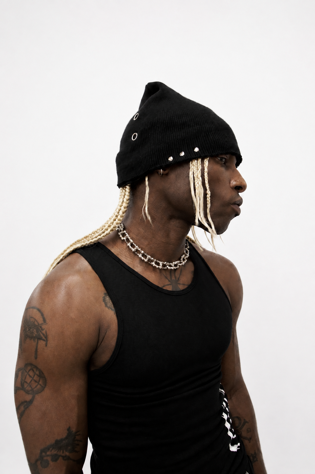 Eyelet Beanie