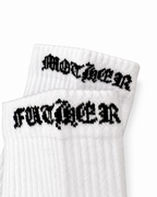 Mother F*cker Sock White