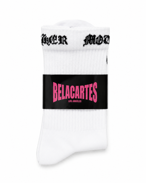 Mother F*cker Sock White