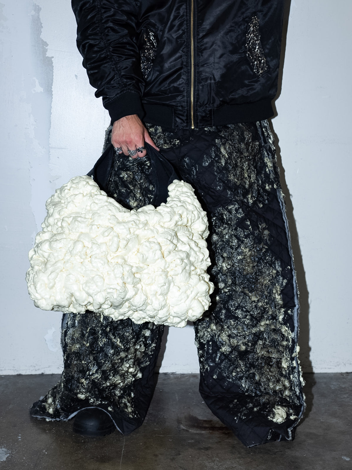 Foam handbag