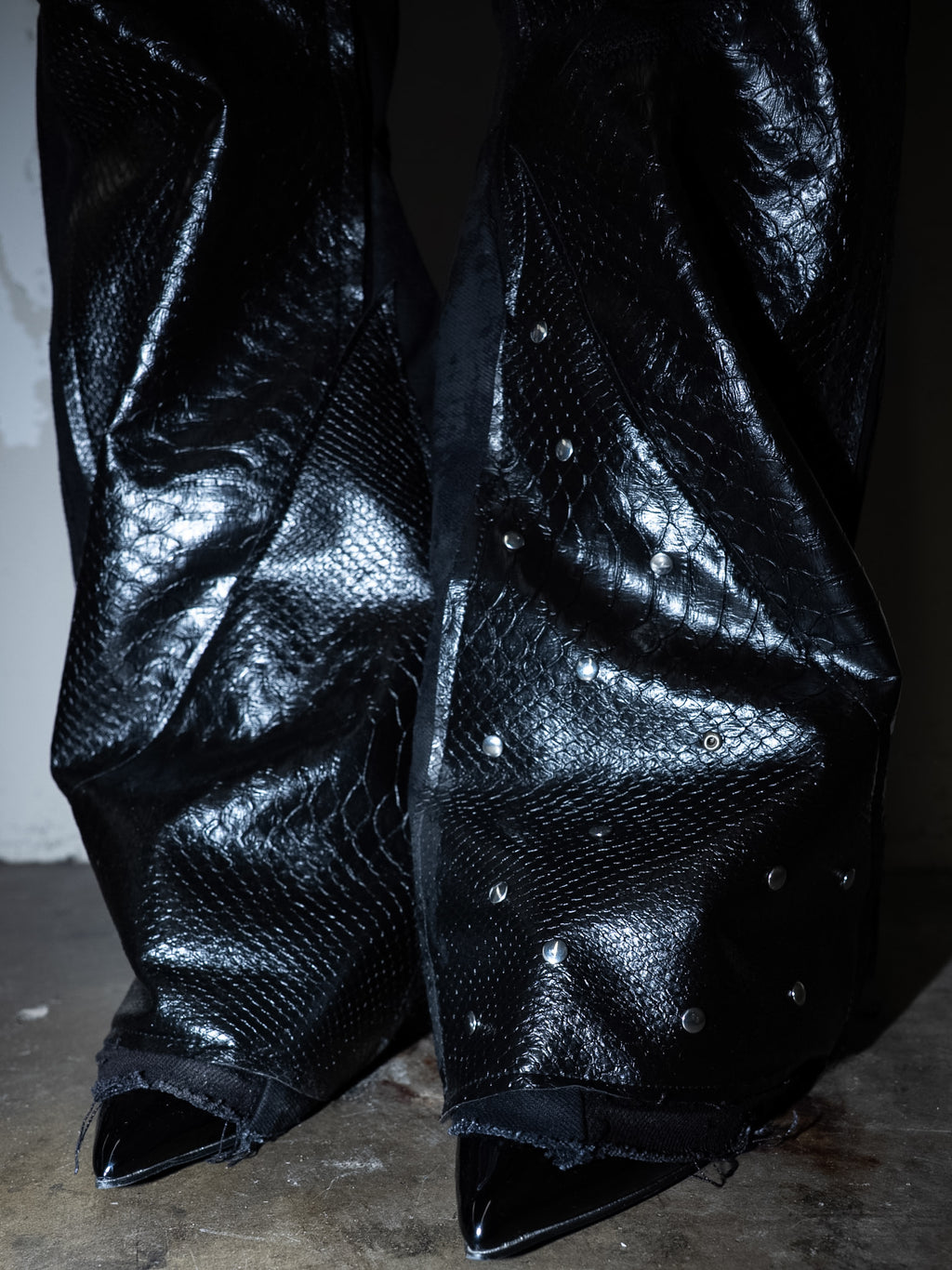 Python denim