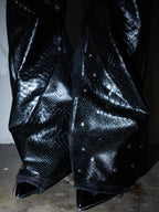 Python denim