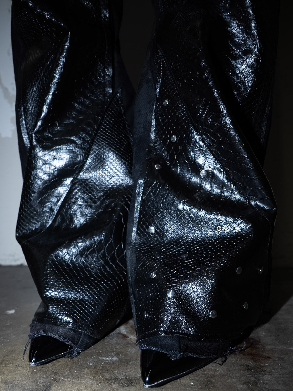Python denim