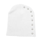 Eyelet Beanie V2 (White)