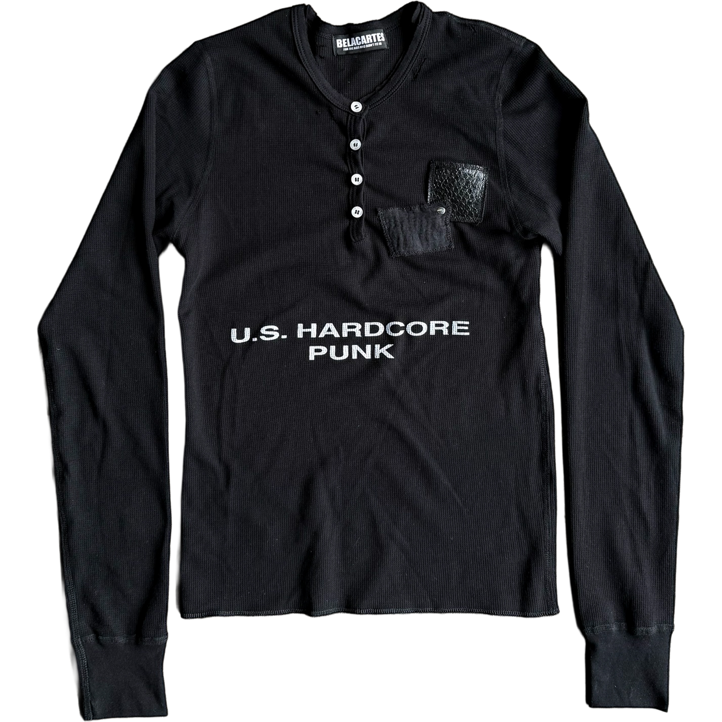 U.S. HARDCORE PUNK HENLEY