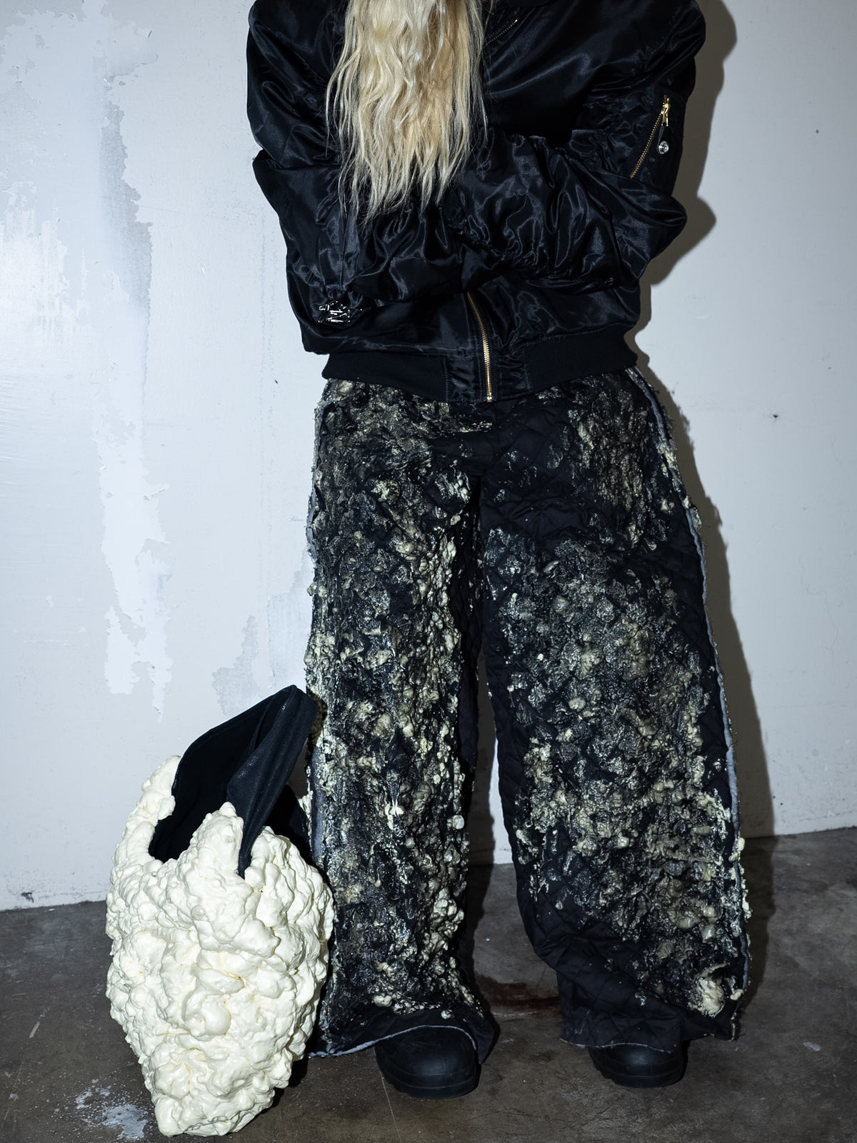 Foam handbag