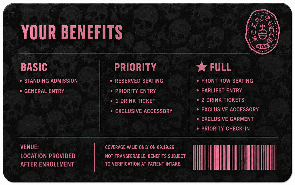 BLACK CARD COVERAGE