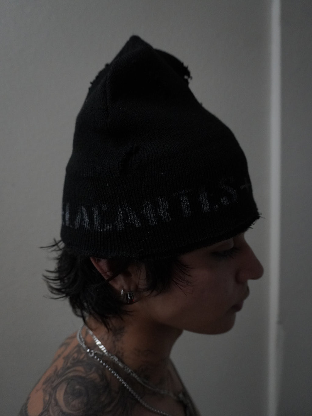 Eyelet Beanie