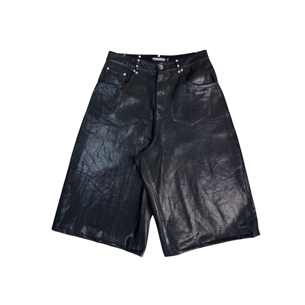 Wax Denim Shorts