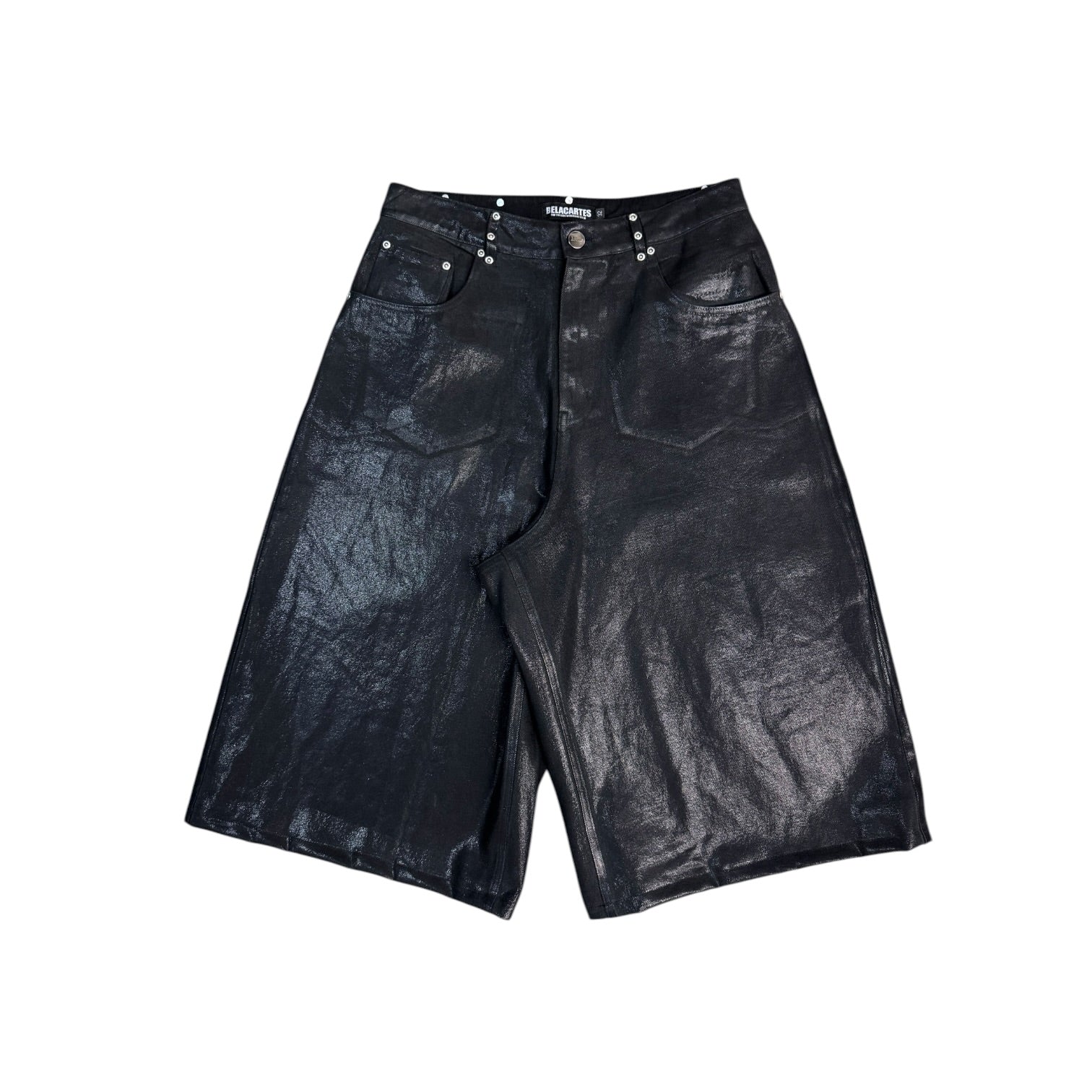 Wax Denim Shorts