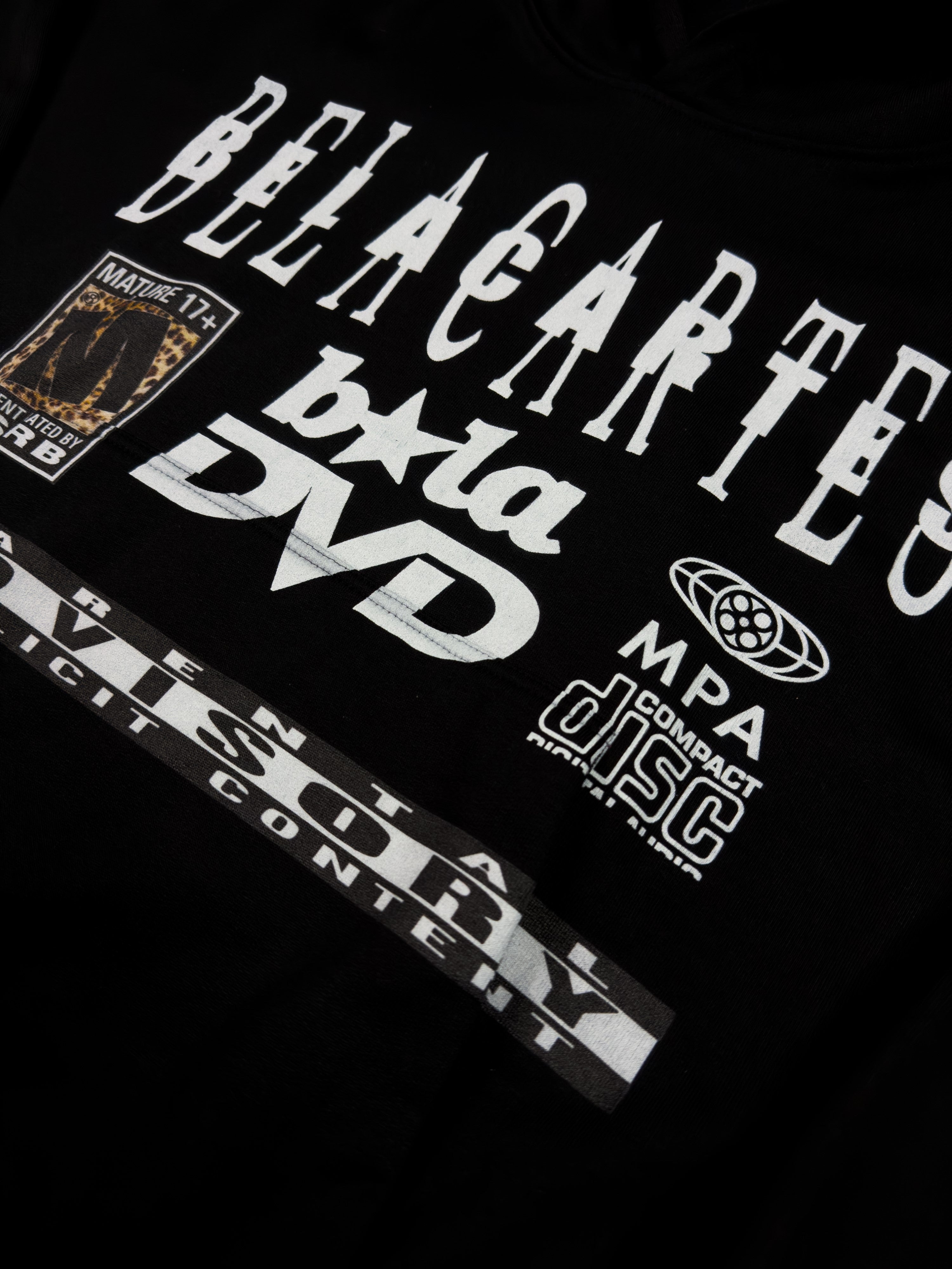 DVD HOODIE (black)