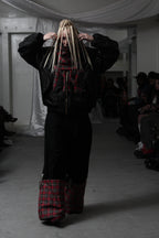2025 runway Plaid Denim
