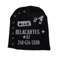 Eyelet Beanie V2 (Black)
