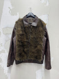 2025  unreleased fur leather jacket sample
