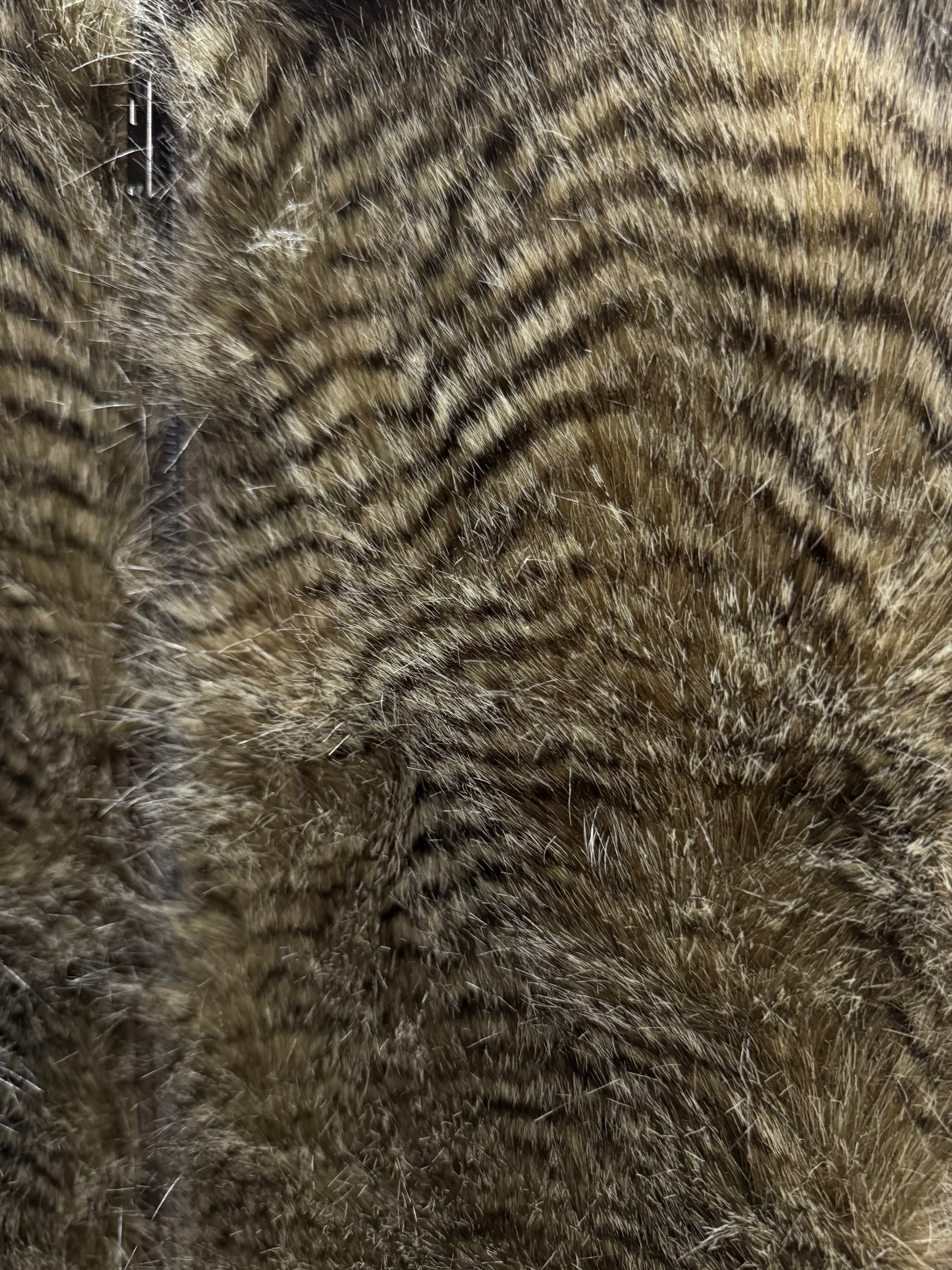 2025  unreleased fur leather jacket sample