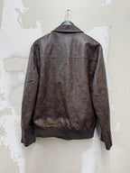 2025  unreleased fur leather jacket sample