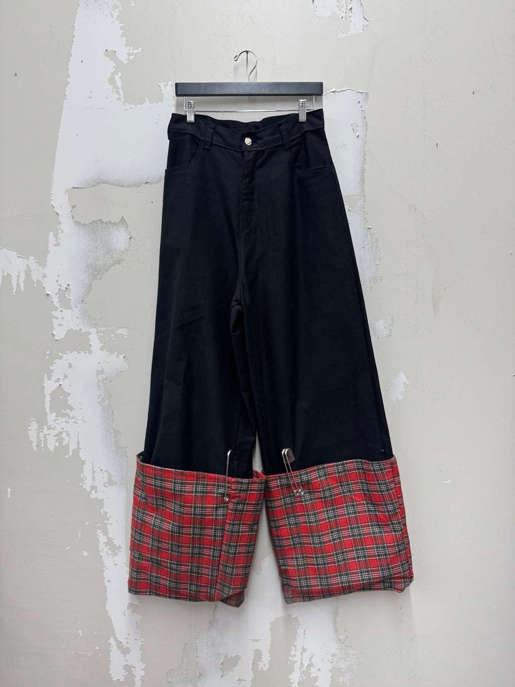 2025 runway Plaid Denim