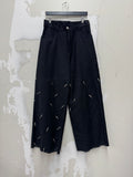 2025 runway spike denim defect