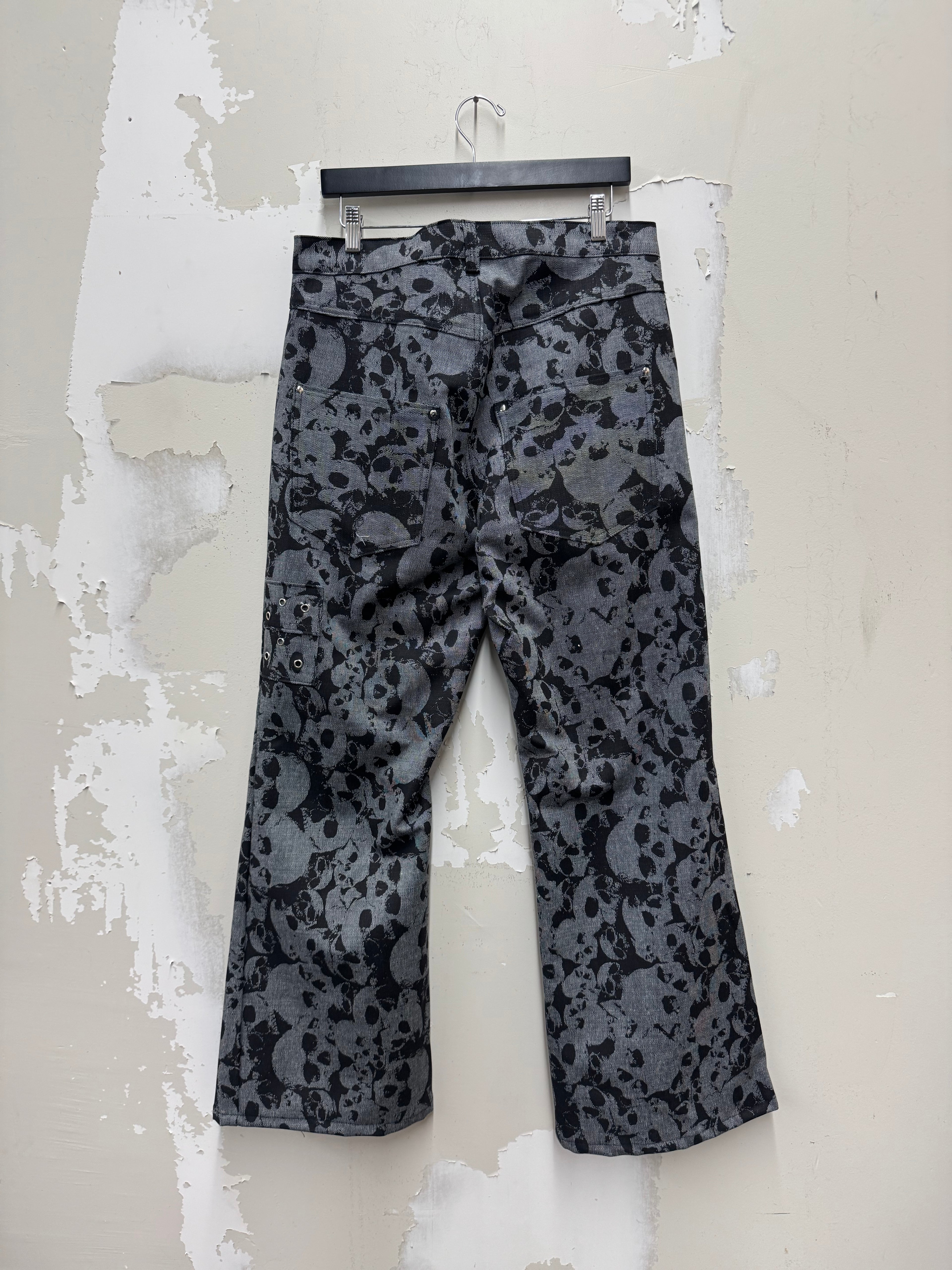 2026 unreleased skull bootcut denim