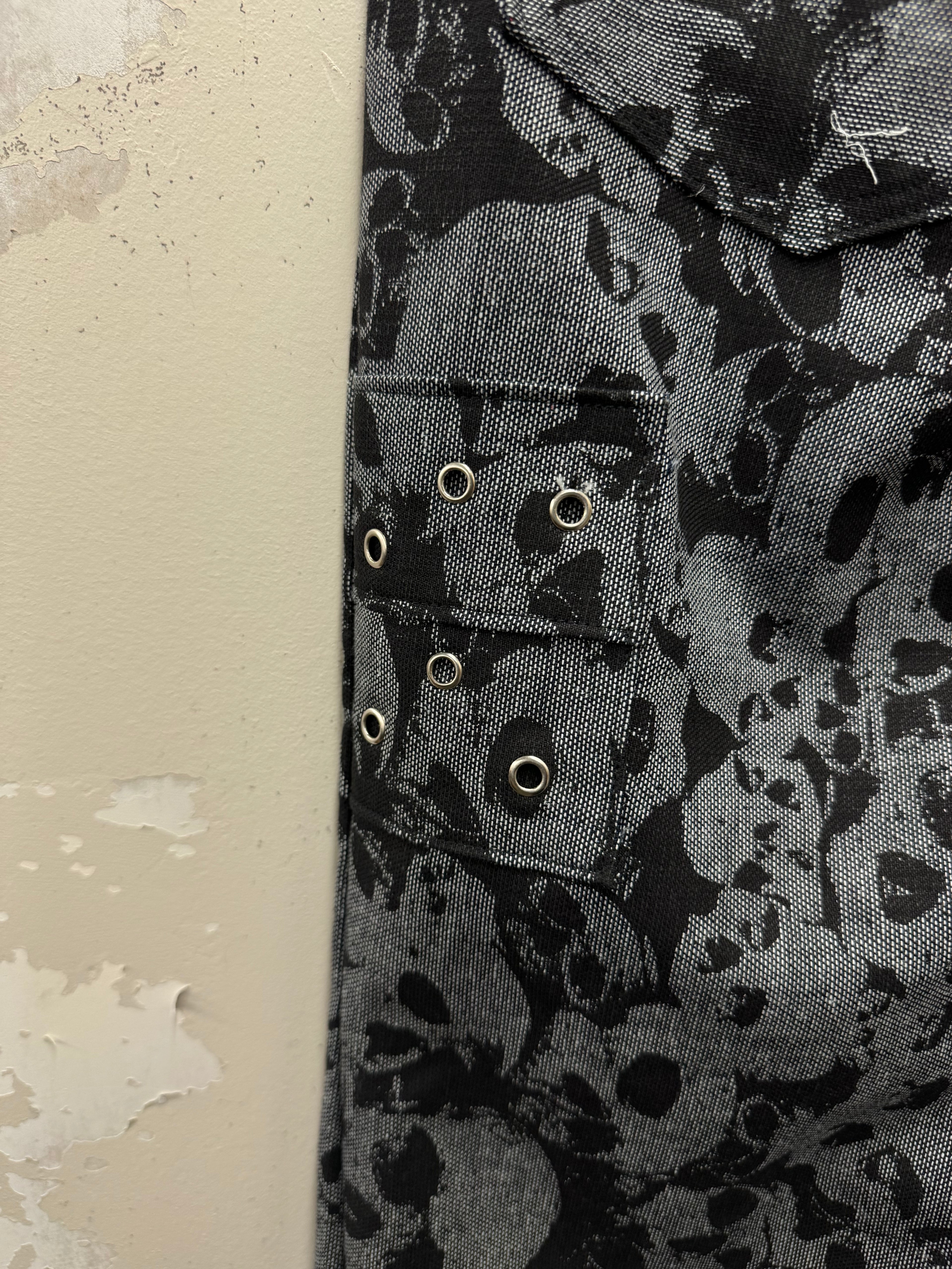 2026 unreleased skull bootcut denim