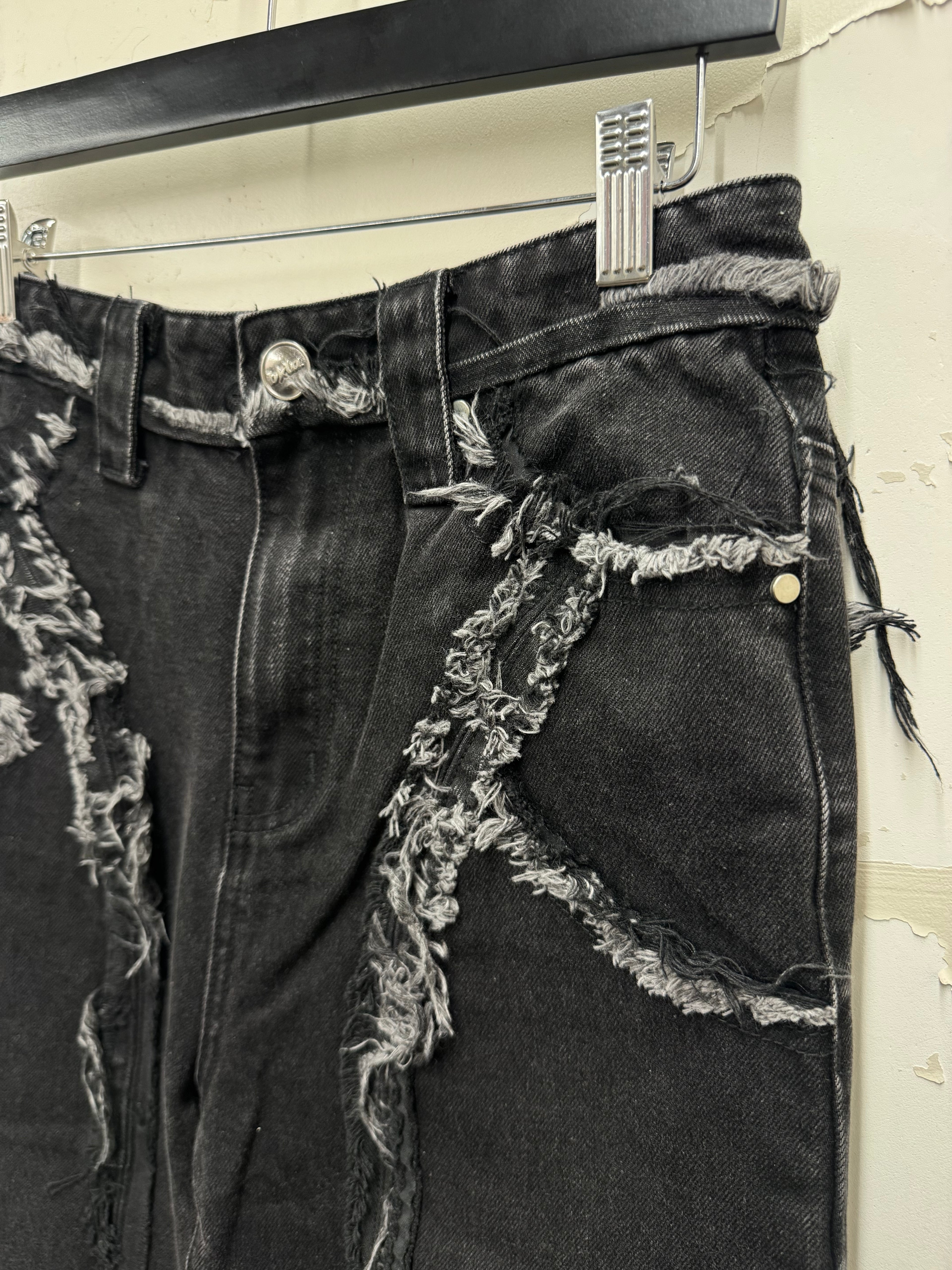 2023 Raw edge denim Sample