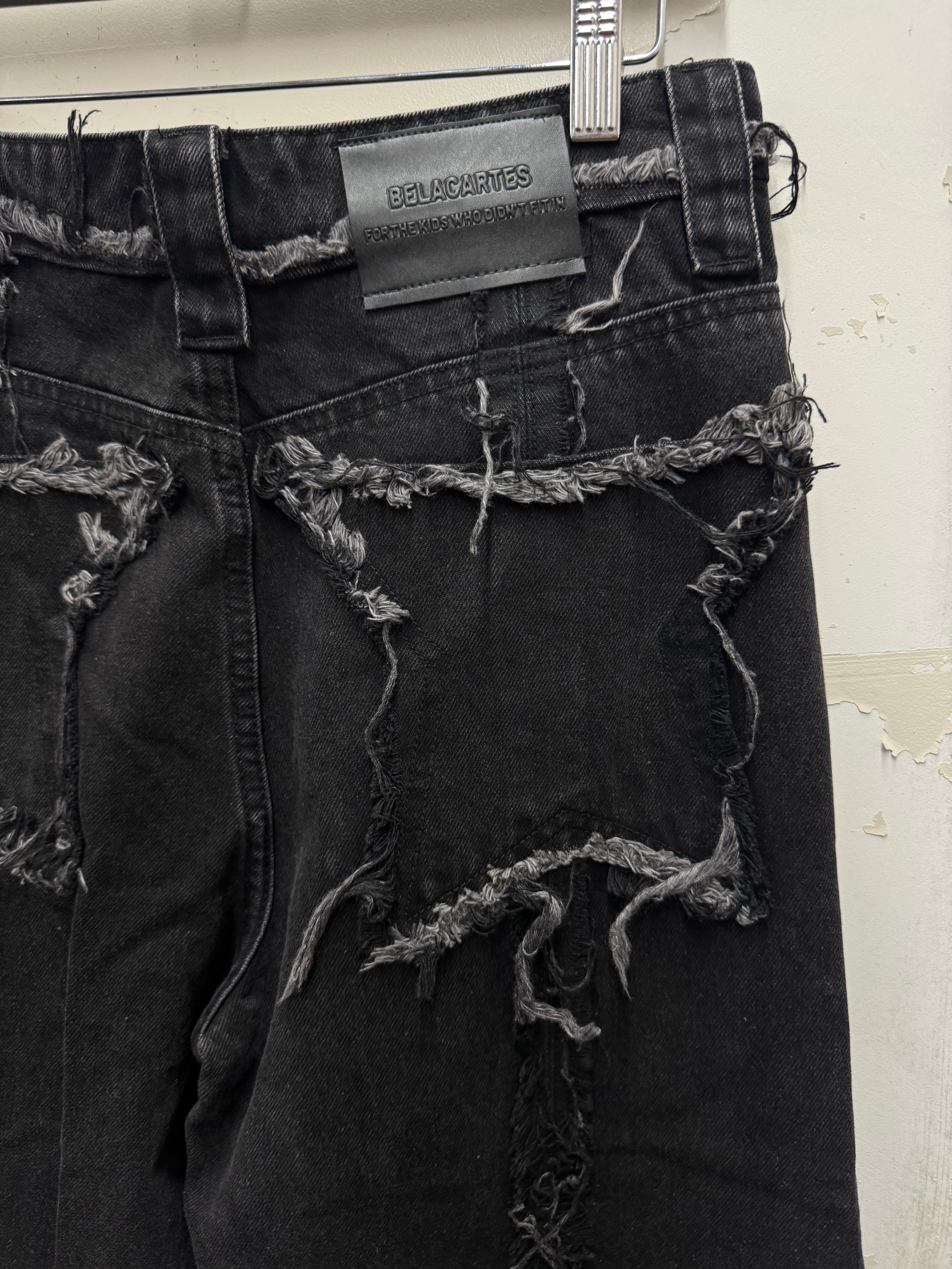 2023 Raw edge denim Sample