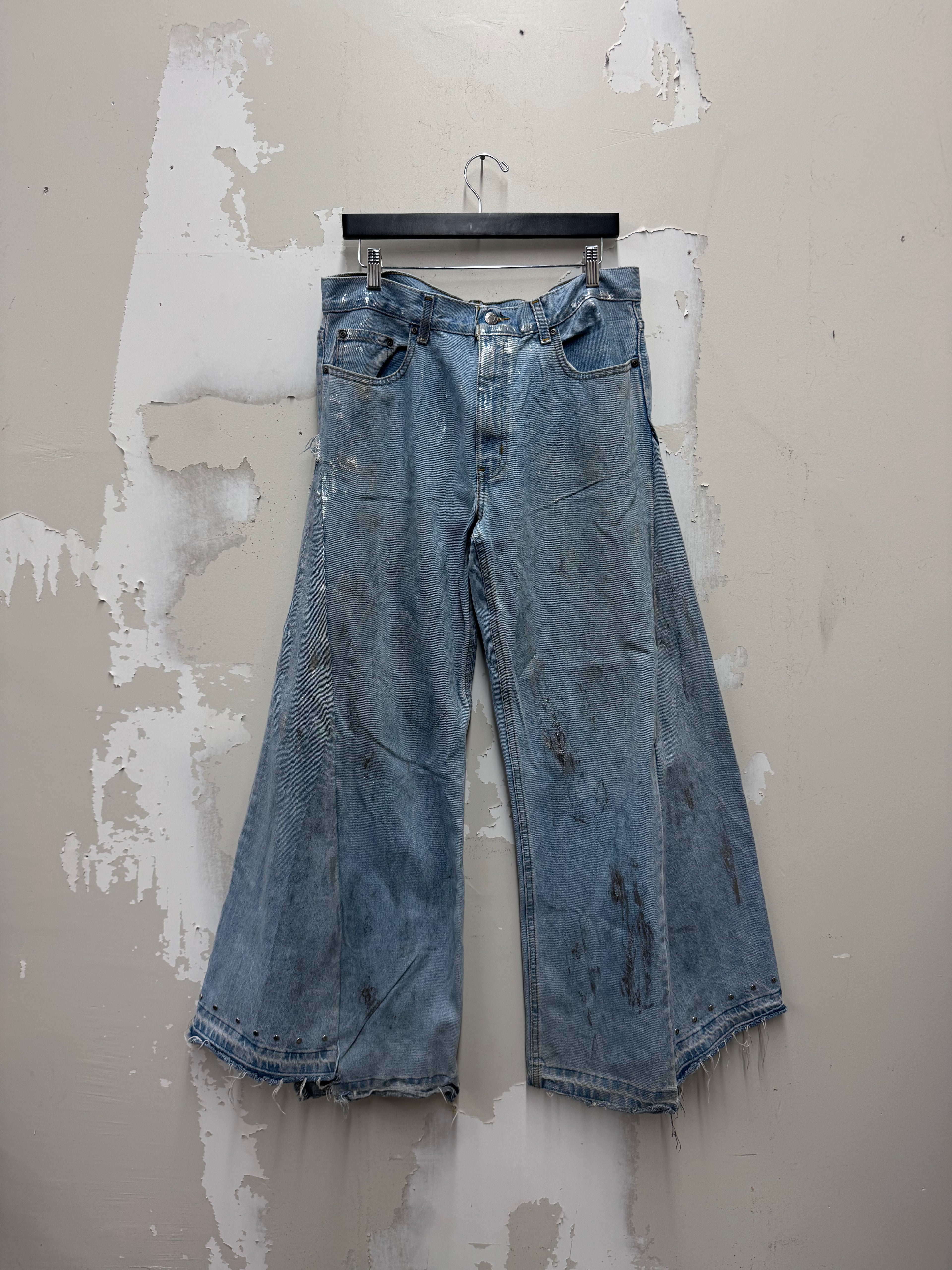 2023 unreleased Silver wax denim sample