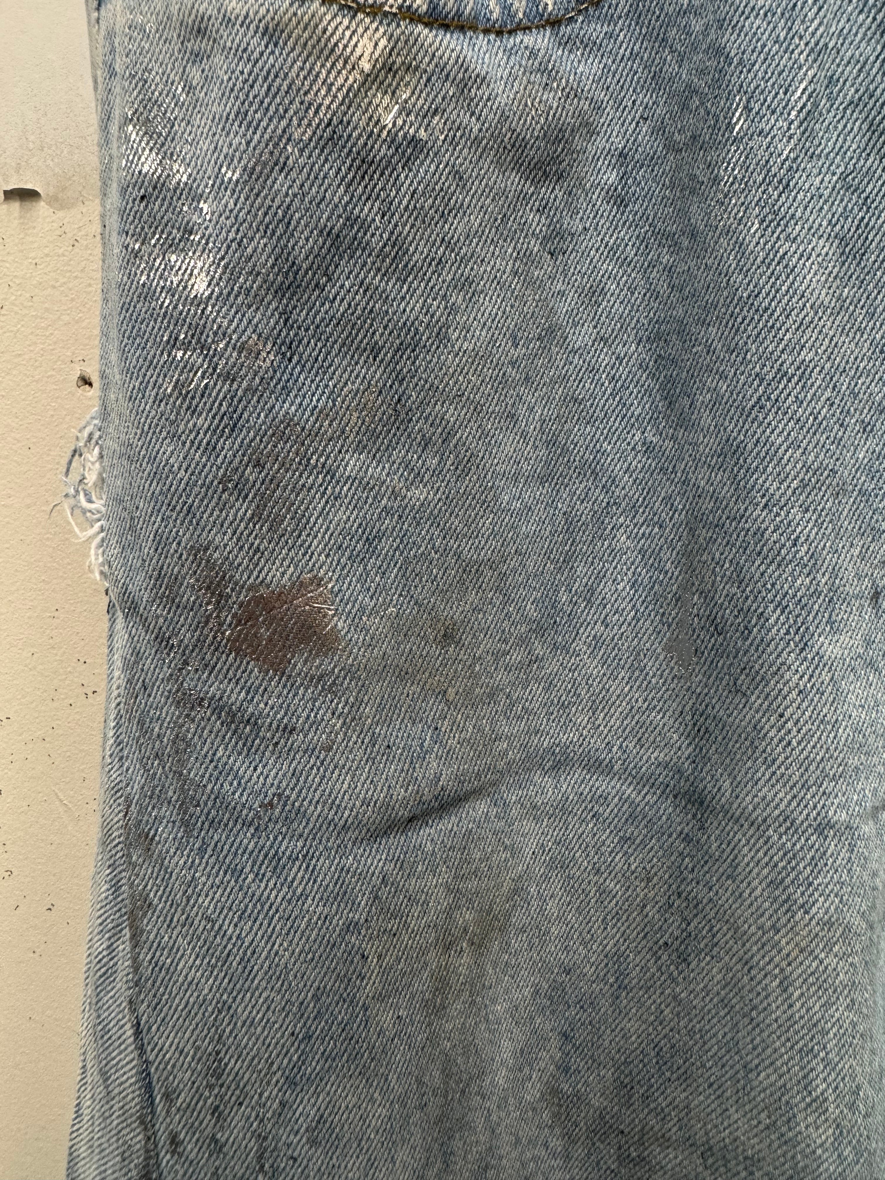 2023 unreleased Silver wax denim sample