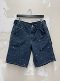 2023 original sample Rhinestone jort