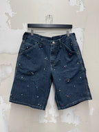 2023 original sample Rhinestone jort