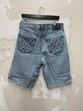 2023 origianl samples Denim short lightwash
