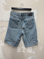 2023 origianl samples Denim short lightwash