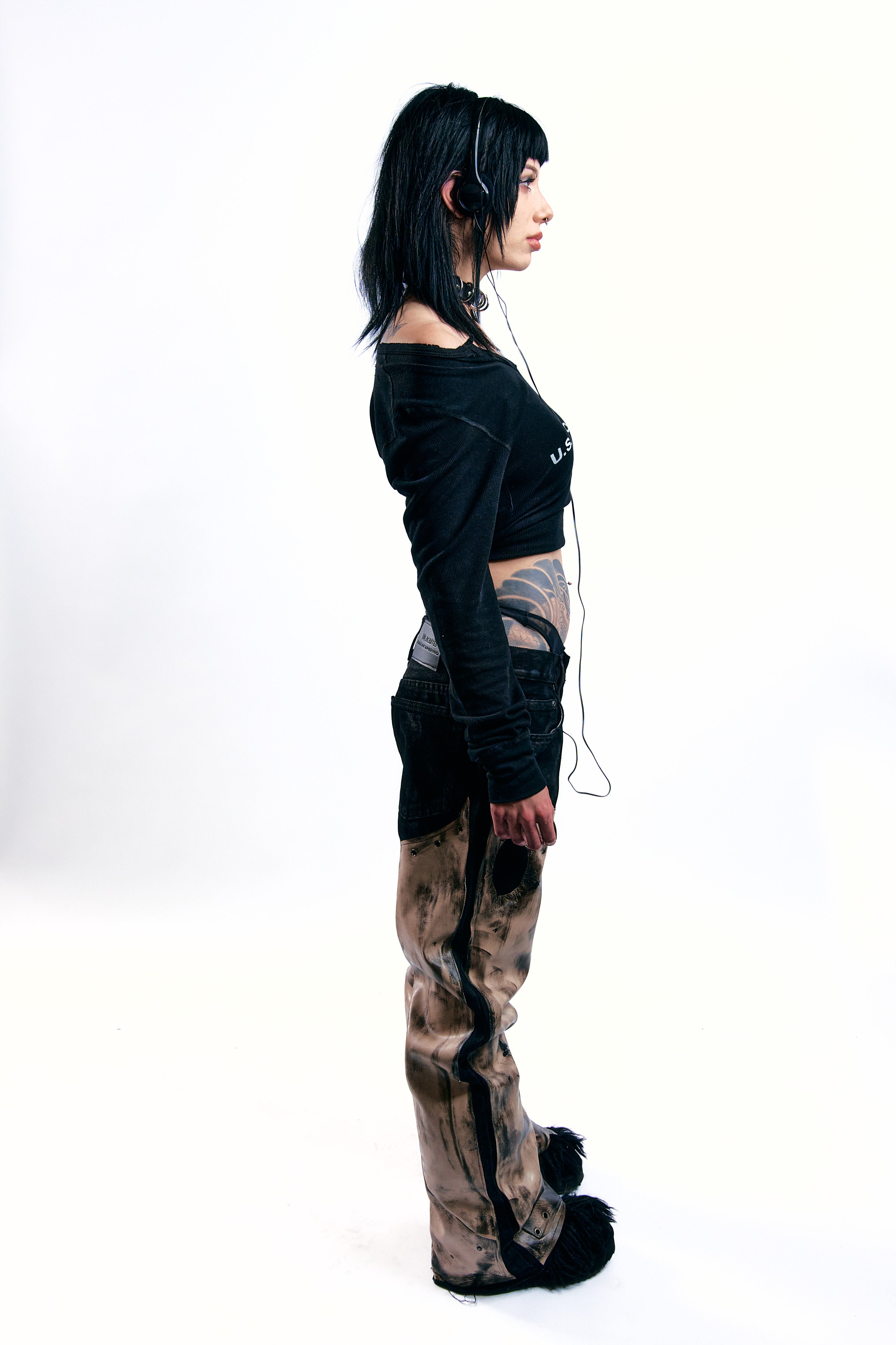 U.S. HARDCORE PUNK HENLEY