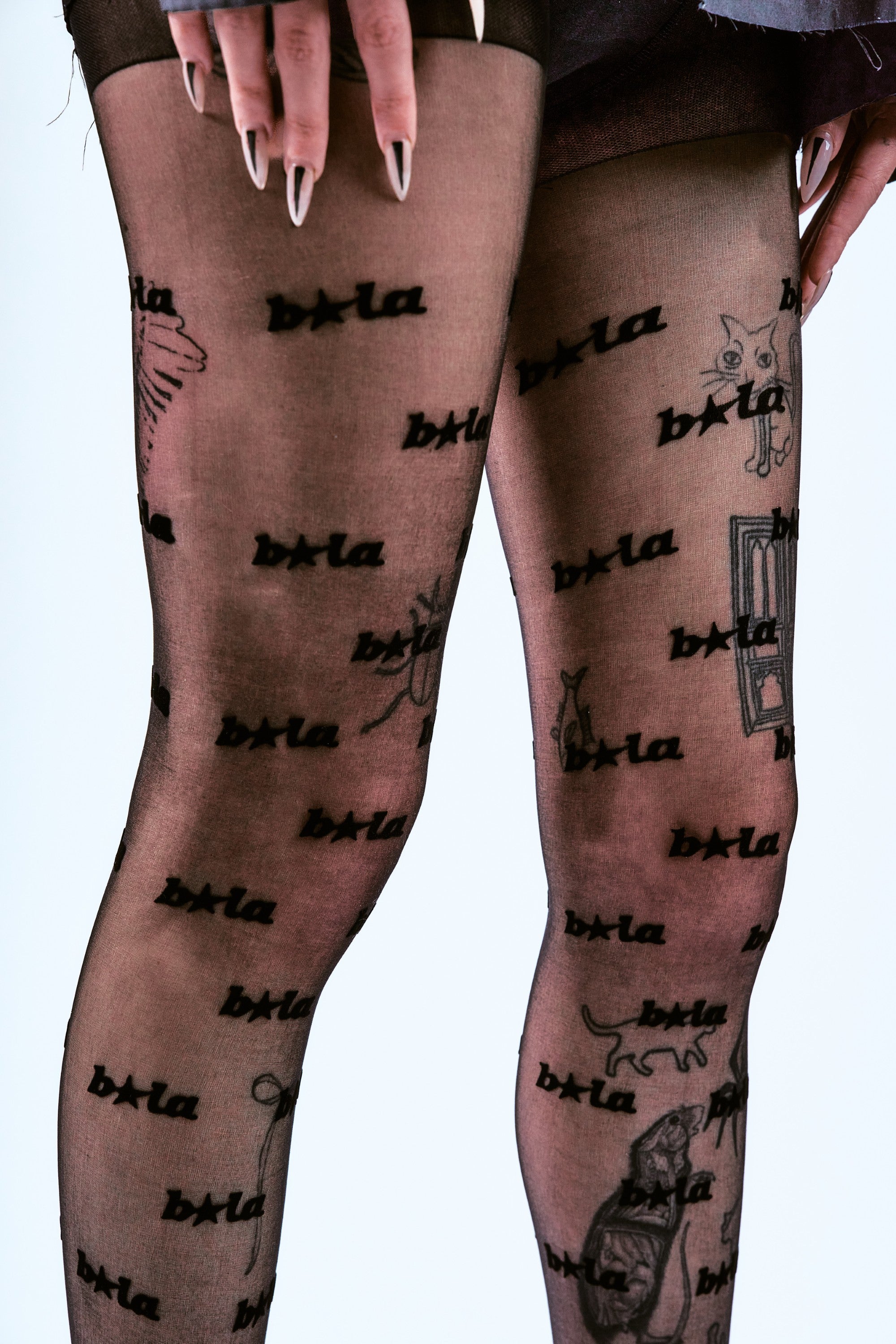 Monogram Tights