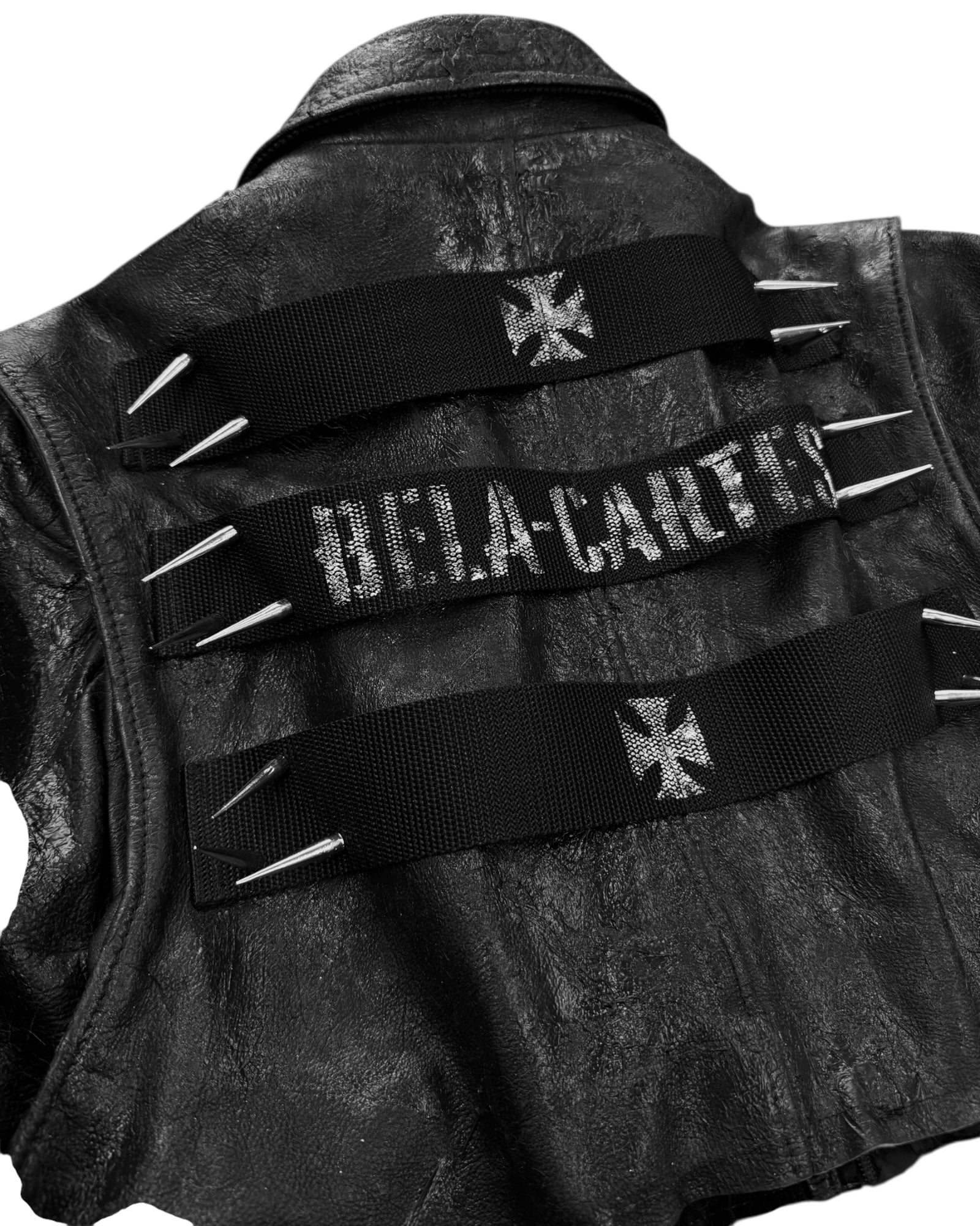 Cropped Leather Fur Jacket