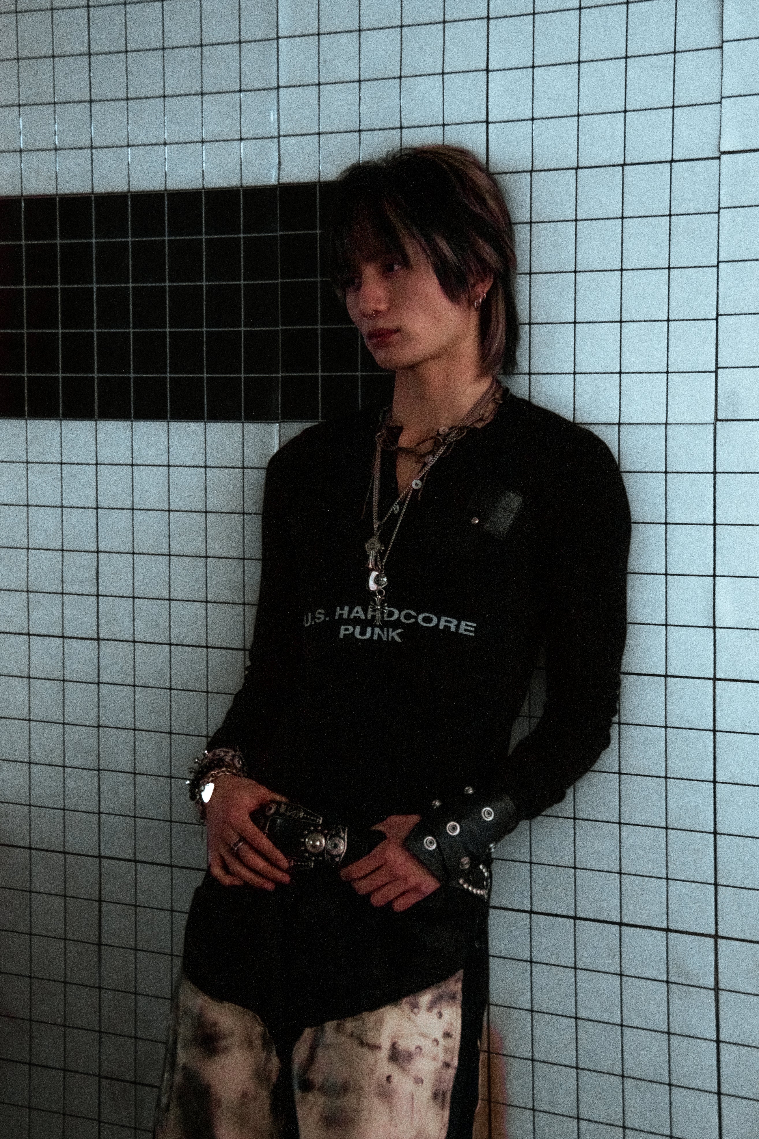 U.S. HARDCORE PUNK HENLEY